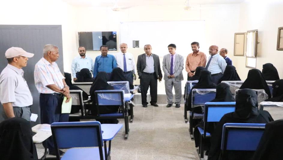 رئيس جامعة أبين يدشن العام الجامعي 2023-2024م في الجامعة