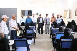 رئيس جامعة أبين يدشن العام الجامعي 2023-2024م في الجامعة