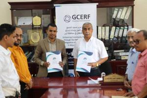 جامعة أبين ومؤسسة استجابة يوقعان اتفاقية مشروع بناء سكن الطالبات بجامعة أبين