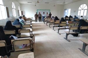 كلية التربية لودر تدشن امتحانات الفصل الدراسي الأول للعام الجامعي 2025–2026م