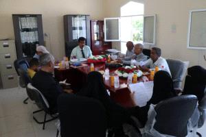 المجلس الأكاديمي في جامعة أبين يعقد اجتماعه الأول للعام 2026م