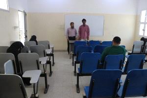 كلية الشريعة والقانون تدشن امتحانات القبول والمفاضلة للعام الجامعي 2026–2027م